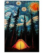 Camping Starry Night Art Poster 11x17 Poster front