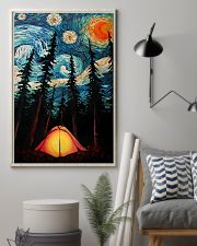 Camping Starry Night Art Poster 11x17 Poster lifestyle-poster-1