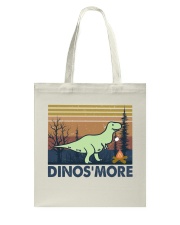 Dinosmore Funny Camping Shirt Tote Bag thumbnail