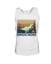 Dinosmore Funny Camping Shirt Unisex Tank thumbnail