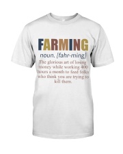 Farming Activity Classic T-Shirt front