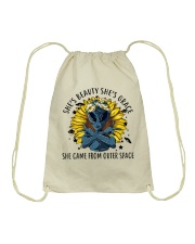 She Is Beauty Drawstring Bag thumbnail