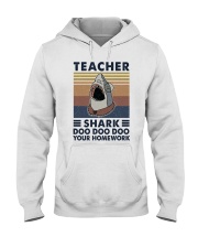 Teacher Shark Hooded Sweatshirt thumbnail