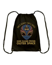 She Is Beauty Drawstring Bag thumbnail
