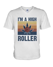 I Am A High Roller V-Neck T-Shirt thumbnail