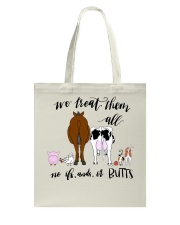 We Treat Them Tote Bag tile