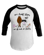 We Treat Them Baseball Tee tile