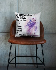 We Can Choose How We Dance To It Square Pillowcase aos-pillow-square-front-lifestyle-04