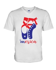 Ballet America V-Neck T-Shirt thumbnail