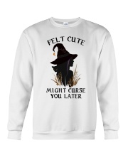 Witch Felt Cute Crewneck Sweatshirt thumbnail