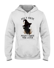 Witch Felt Cute Hooded Sweatshirt thumbnail