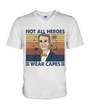 Not All Heroes V-Neck T-Shirt thumbnail