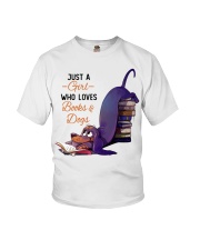 Just A Girl Who Loves Books Youth T-Shirt thumbnail