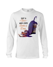 Just A Girl Who Loves Books Long Sleeve Tee thumbnail