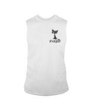 Cat IDGAF Sleeveless Tee thumbnail