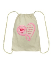 Half Of My Heart Drawstring Bag thumbnail