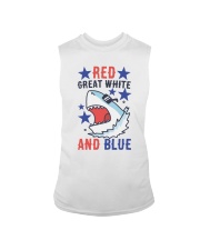 Red Great White And Blue Sleeveless Tee thumbnail