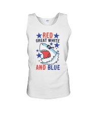 Red Great White And Blue Unisex Tank thumbnail