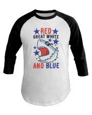 Red Great White And Blue Baseball Tee thumbnail