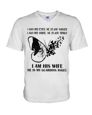 I Am His Wife V-Neck T-Shirt tile