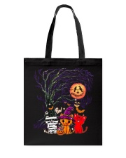 Halloween Cat Tote Bag thumbnail