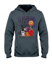 Halloween Cat Hooded Sweatshirt thumbnail