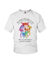 My Mind Talk To You Youth T-Shirt thumbnail