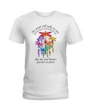 My Mind Talk To You Ladies T-Shirt thumbnail