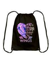 Im Not A Widow Drawstring Bag thumbnail
