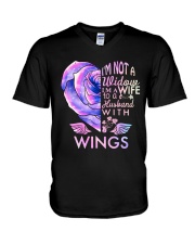 Im Not A Widow V-Neck T-Shirt thumbnail