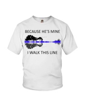 Because He Is Mine Youth T-Shirt thumbnail