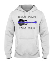 Because He Is Mine Hooded Sweatshirt thumbnail