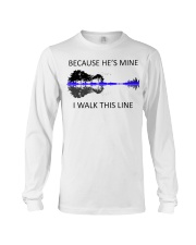 Because He Is Mine Long Sleeve Tee thumbnail