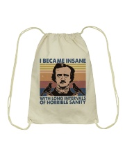 I Became Insane Drawstring Bag thumbnail