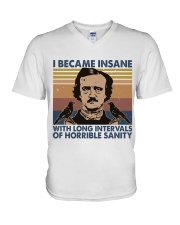 I Became Insane V-Neck T-Shirt thumbnail
