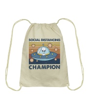 Social Distancing Drawstring Bag thumbnail