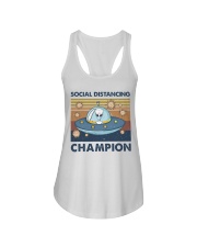 Social Distancing Ladies Flowy Tank thumbnail