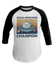 Social Distancing Baseball Tee thumbnail