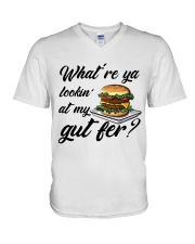 What Are Ya Lookin1 V-Neck T-Shirt thumbnail