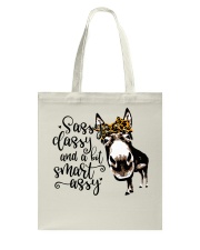 Sassy Classy and A Bit Smart Assy Tote Bag tile