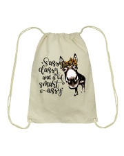 Sassy Classy and A Bit Smart Assy Drawstring Bag tile