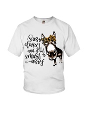 Sassy Classy and A Bit Smart Assy Youth T-Shirt tile