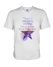 Theres A Million Thing V-Neck T-Shirt tile