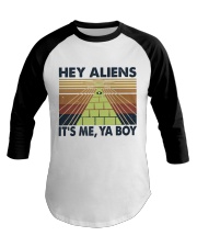 Hey Aliens Baseball Tee thumbnail
