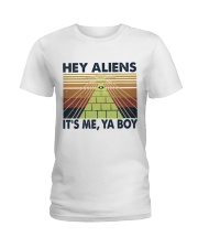 Hey Aliens Ladies T-Shirt thumbnail