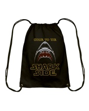 Come To The Sharkside Drawstring Bag thumbnail