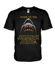 Come To The Sharkside V-Neck T-Shirt thumbnail