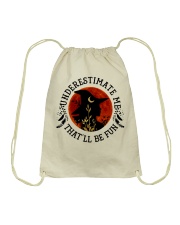 Underestimate Drawstring Bag tile