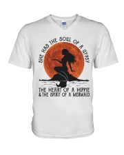 HP-A-2306203-NT-She Has The Soul V-Neck T-Shirt thumbnail