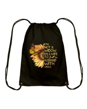 Im A Wife To A Husband With Wings Drawstring Bag thumbnail